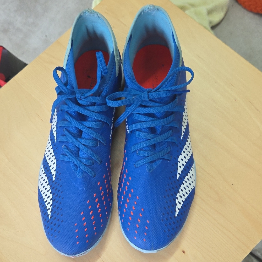 adidas Blue and White Athletic Shoes